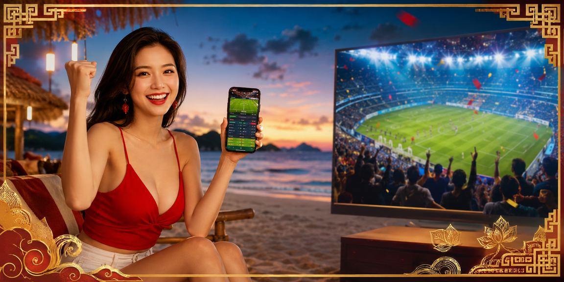 Người chơi cá cược thể thao tại Côn Đảo kiểm tra tiền thưởng và nạp tiền VND qua điện thoại