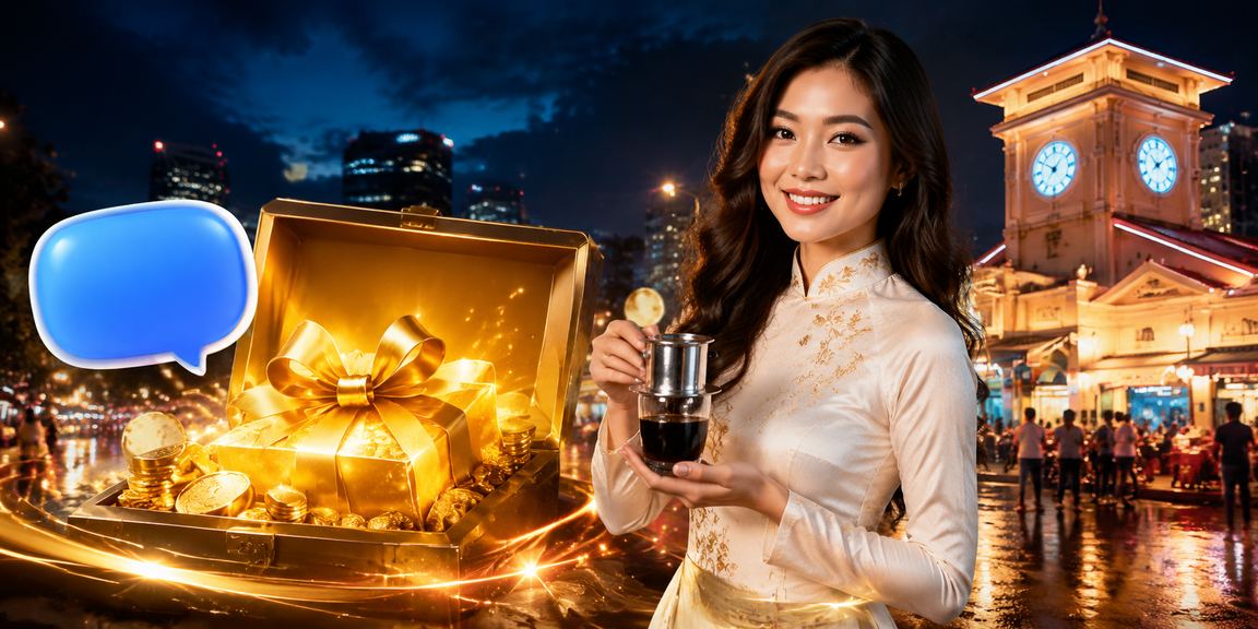 Người dùng tại TP. Hồ Chí Minh nạp tiền vào tài khoản xo66 qua điện thoại trong lúc uống cà phê