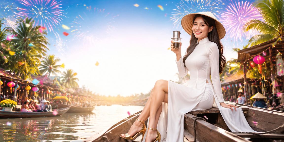 Người chơi xem thông tin cá cược thể thao tại quán cà phê Mekong Việt Nam