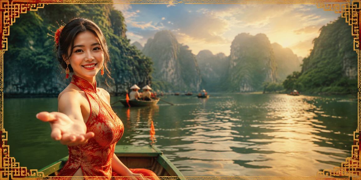 Cảnh lễ hội Ninh Bình – không khí sôi động gợi nhớ trải nghiệm giải trí trực tuyến xo66